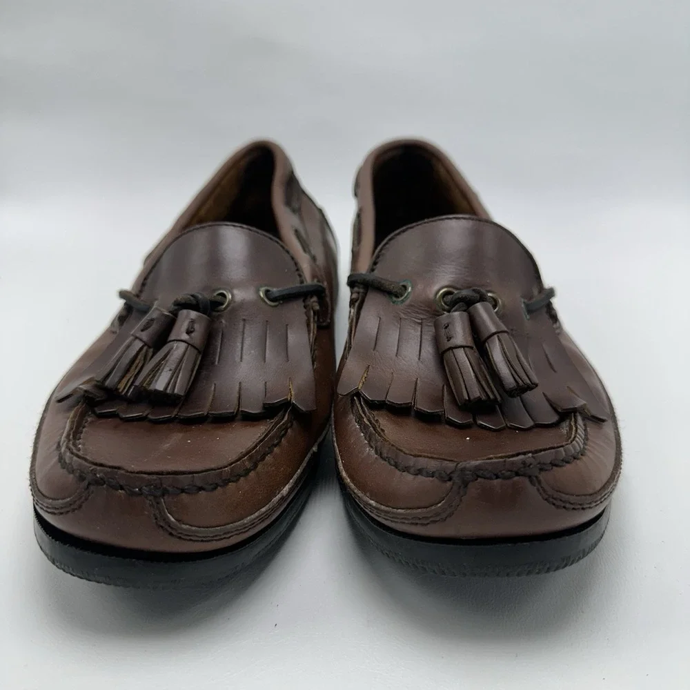 Bass Men's Flint Tassel Loafers Leather Shoes 1389 Size‎ 9 M
